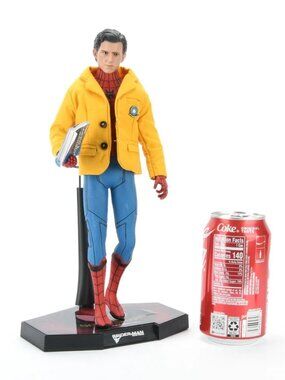 Spider-Man Homecoming Peter Parker 1:6 Action Figure Head Changable Toy Gift